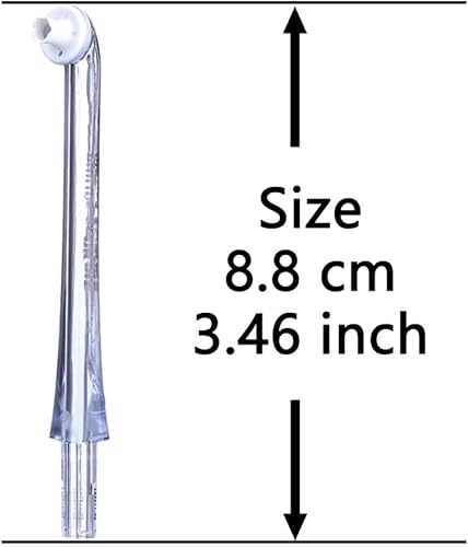 Miniatura 5 de HX8032 AirFloss Boquillas de repuesto compatibles con Philips Sonicare AirFloss Ultra HX8331HX8332HX8340HX8341HX8381HX8401, cabezales de repuesto