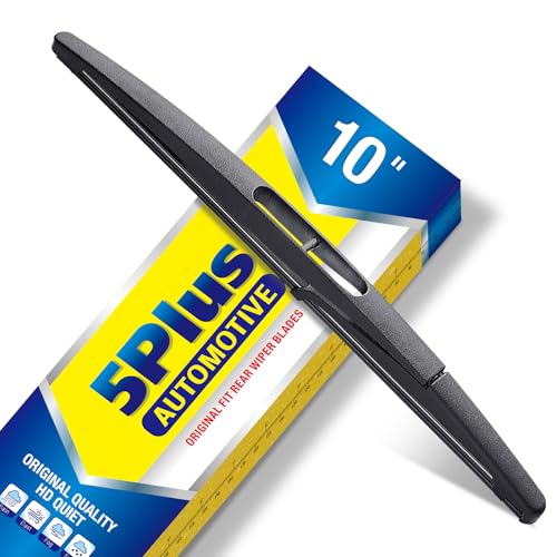 Image of 5 PLUS 10 inch Rear Wiper Blade Replacement for GMC Acadia 2012-2007 /Dodge Magnum 2008-2005 Nitro 2008-2007 /Saturn Outlook 2010-2007 BACK Windshield Wiper Blade (10-E)