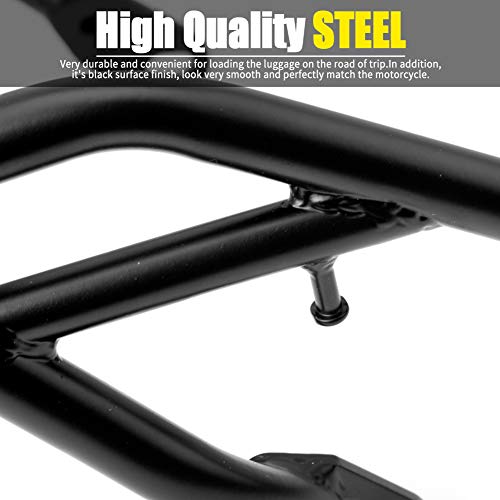 Motorcycle Luggage Rack Rear Carrier Fit for Rebel CMX 500 300 CMX500 CMX300 2017-2025 Cargo Support Shelf Extender Plate Tail Mount Bracket Top Case Holder - Thumbnail 6