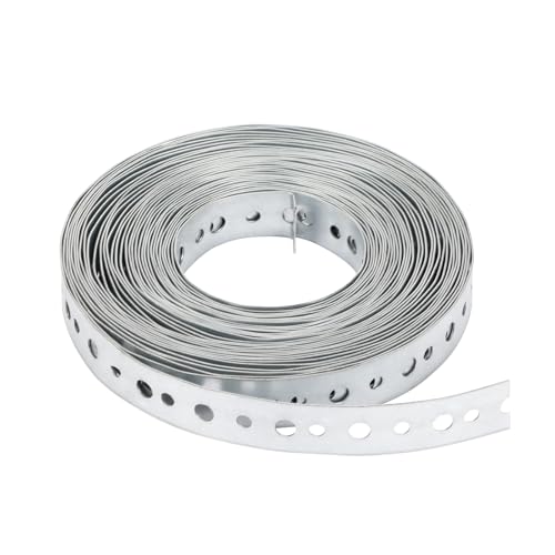 Feuillard de cerclage en métal perforé calibre 24 bande de suspension galvanisée supports tuyaux