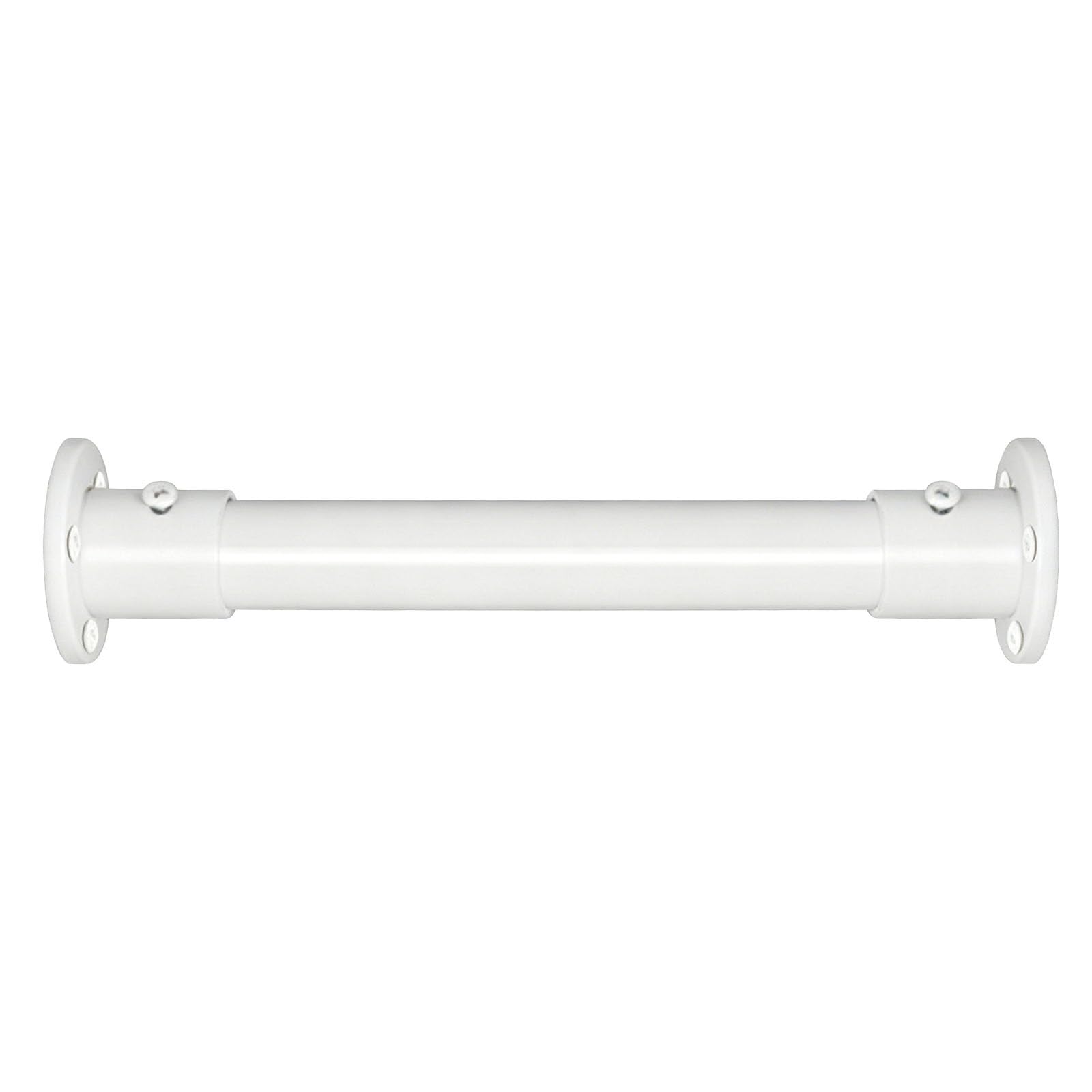 Closet Rods for Hanging Clothes, Adjustable Closet Rod, Telescopic Design, High Load-Bearing Capacity, Suitable for Use in Closets and Bathrooms(White,70-120cm/27.6-47.2in)