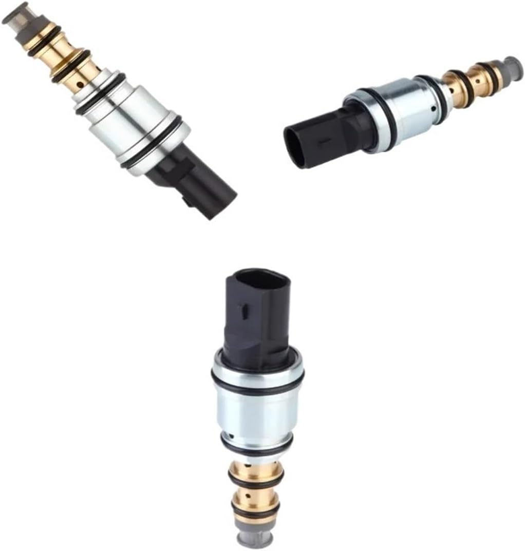 Car Air Conditioning AC Compressor Electric Control Solenoid Valve Compatible with CVC Compatible with Renault