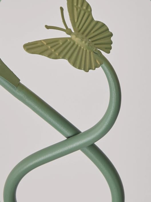 Lámpara de pie regulable WouND estilo retro con orquídeas para iluminación ambiental 5