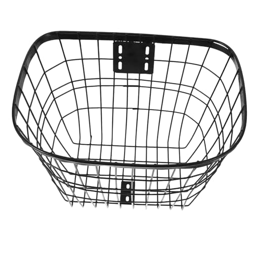 KICHOUSE Durable Front Bike Basket for Electric Bicycles and Scooters Detachable and Versatile Design High Compatibility for Easy Installation and Removal Suitable for Daily Use and Storage