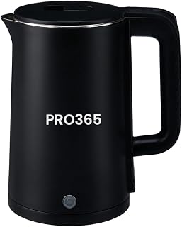 PRO365 Premium Electric Kettle 1800 Watts | 1.5L Stainless Steel Inner Body | Cool Shield Body| Auto Shut-Off | Keep Warm ... Price In India