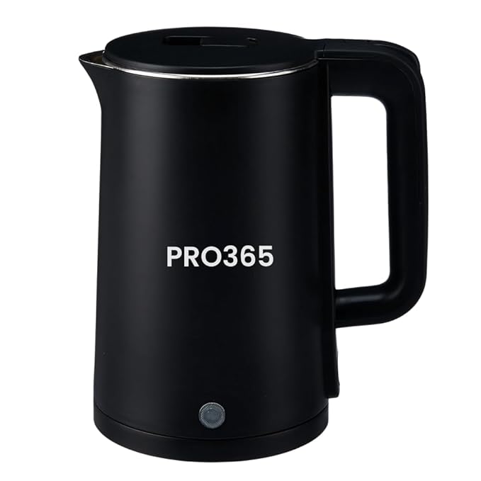 PRO365 Premium Electric Kettle 1800 Watts | 1.5L Stainless Steel Inner Body | Cool Shield Body| Auto Shut-Off | Keep Warm Function | Anti-Rust | Dry Boil Protection | Power Saver