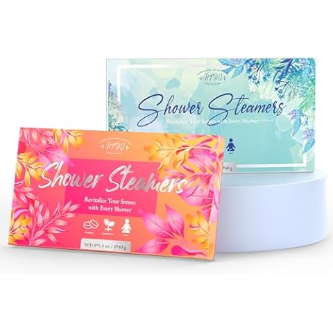 Shower Steamers Aromatherapy 2 Pack - Gifts for Women, Shower Bombs with Essential Oils, Self Care and Stress Relief Stocking Stuffers, Relaxation Birthday Gifts for Women and Men Cover