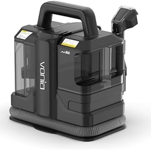 Vonia Tapijtreiniger – Bank Reiniger – Vlekkenreiniger – Bekledingsreiniger – 450 W – Zwart