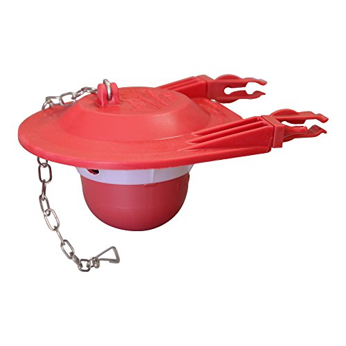 Fluidmaster 5403 Water-Saving Long Life Toilet Flapper For 3-Inch Flush Valves & Korky 3060Bp Universal Toilet Flapper Replaces Most Large 3-Inch Flappers - Long Lasting Rubber - Made In Usa #TOP5