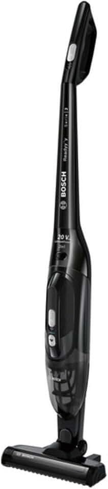 Bosch - Readyy'y Serie 2 Aspiradora de pie y Mano 2en1 sin Cable, sin Bolsa, batería 20Vmax, Accesorios Integrados, Color Negro, BBHF220