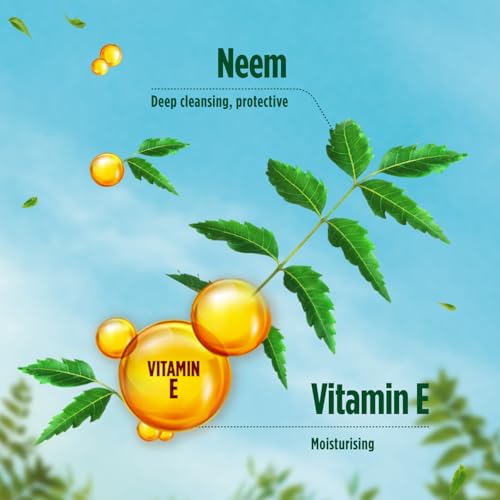 Image of Margo Original Neem Soap 125gm X 8 | Powered With Goodness of 1000 Natural Neem Leaves | Soap for Clear and Beautiful Skin | Infused with Vitamin E for Moisturising