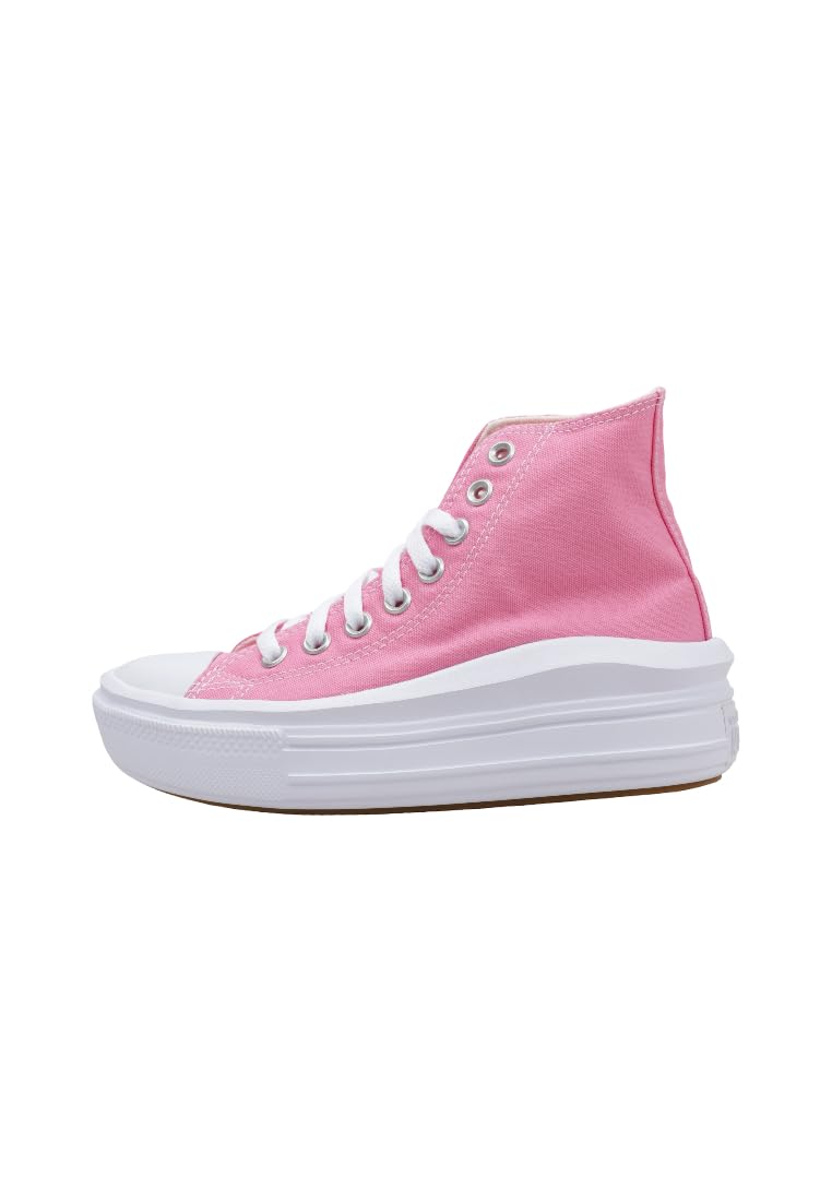 Converse Chuck Taylor All Star Move baskets plateforme blanches pour femme moderne - 6