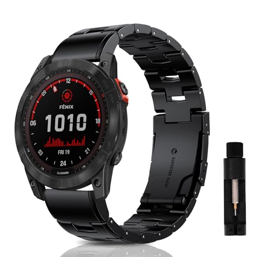 Garmin 26mm チタンバンド Amazon.co.jp: チタンバンドQuickFit 26 mm Garmin Fenix に適合