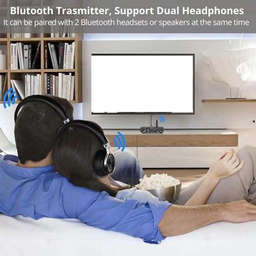 Convertidor de audio óptico a RCA con Bluetooth para conectar la televisión a altavoces 5