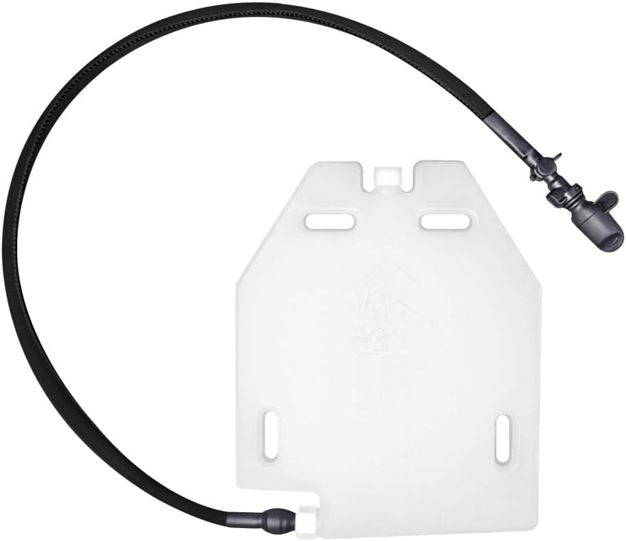 DONGKER Training Hydration Case,1.5L Leakproof Water Panel Plate Carrier with Detachable Tube & Manual Control Spout Switch for Bladder Hydration Pack