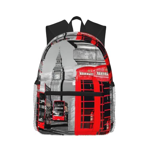 Sac à dos de voyage classique Angleterre idéal pour escapades et étudiants
