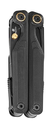 Image of LEATHERMAN, Wave Alpha - 16-in-1 Multi-Tool with MagnaCut Blade, G10 Handles & Full-Size Scissors, Obsidian
