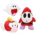 WEWU Juguetes De Peluche De Anime Super Mario Boo Blurp Cheep Muñeco De Peluche De Juguete De 15 Cm Regalo para Niño, Paquete De 3