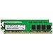 A-Tech 4GB (2x2GB) DDR2 800MHz UDIMM PC2-6400 CL6 1.8V DIMM Non-ECC Unbuffered Desktop RAM Memory Modules