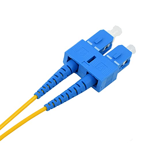 3M LC to SC OS2 Fiber Optic Patch Cable Singlemode Duplex Optical Patch Cord 9/125µm Fiber Optic Cable LC-SC DX 3 Meter (9.8ft) - Image 4