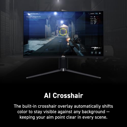 Image of msi MAG 274CQPDF X32 27-inch 2560 x 1440 (QHD) Gaming Monitor, AMD FreeSync Premium, Dual Mode with WQHD 320Hz and HD 400Hz, HDR Ready, HDMI, VGA Port, VESA, Tilt, 0.5ms, Black
