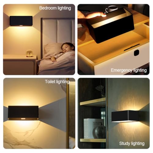 Apliques de pared para interior regulables con sensor de movimiento LED 7