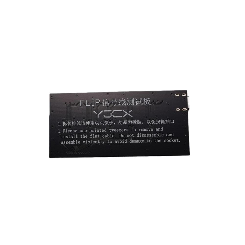 Placa de prueba para accesorios de dron Flip herramienta de prueba de cable de transmisión piezas de reparación