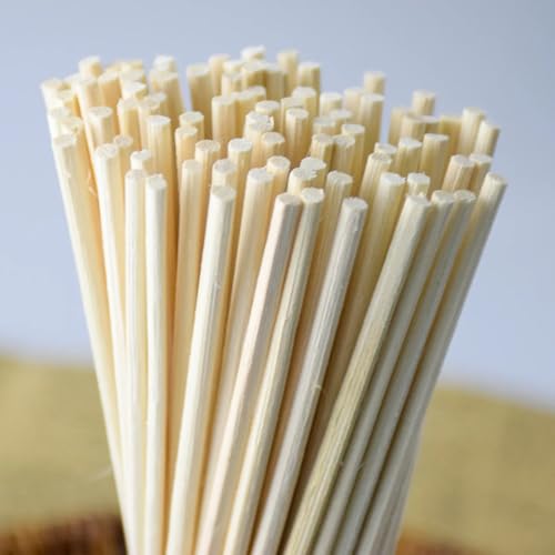 Palitos de difusor ecológicos 500 unidades de ratán natural miniatura 6