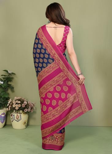 Image of Yashika Women's Georgette Saree with Blouse Piece for Traditional Ethinic Wear Sari
