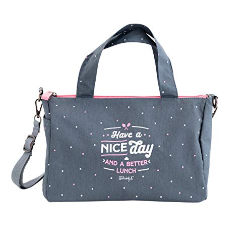 Mr. Wonderful Have a Nice Day and a Better Lunch, Bolsa para Almuerzo, Tamaño Único, Multicolor