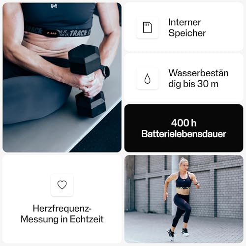 Polar H10 - Herzfrequenz-Sensor – ANT +/Bluetooth-Konnektivität, EKG-Messung, austauschbare Batterie, kompatibel mit Sportuhren, Smartwatches, Trainingsgeräten