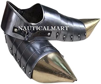 NauticalMart Disfraz medieval LARP Steel Sabaton de Halloween