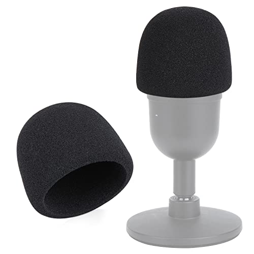 WIBOND Razer Seiren Mini Pop Filter - Foam Windscreen Wind Cover Made from Quality Sponge Material, Razer Seiren Mini Foam Cover for Recording and Streaming