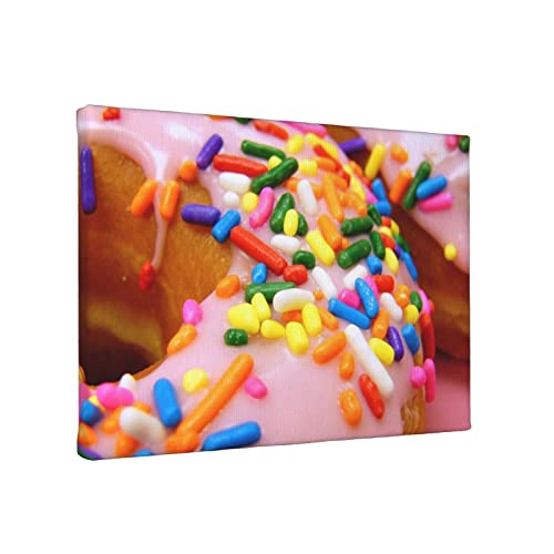 Impression sur toile donuts moderne tableau mural chambre et salon