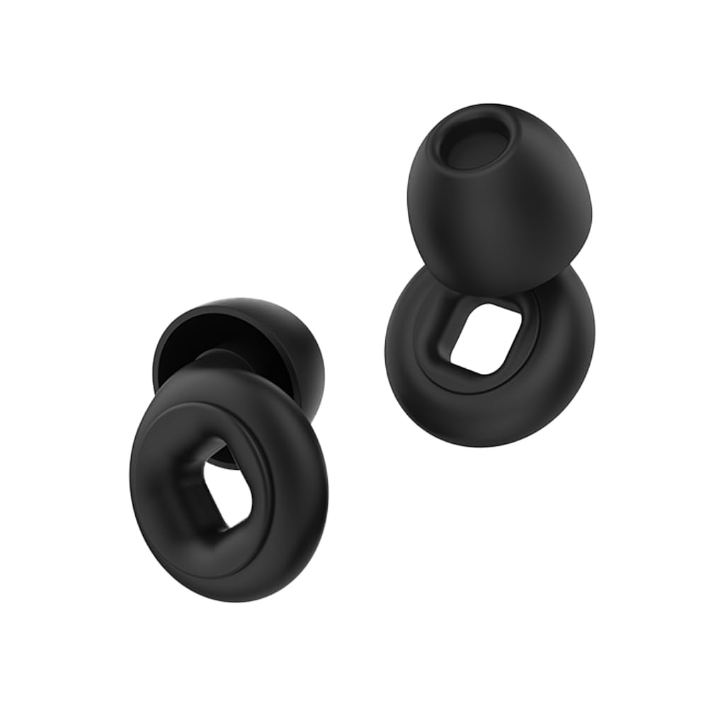 Bouchons D'oreilles En Silicone Pour Dormir - Réutilisables Avec étui - Isolation 25-30 DB - 8 Embouts En 4 Tailles - Confortables Et Anti-bruit