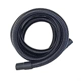 RichVibe Sprüh-Saugschlauch Ersatz für Kärcher für PUZZI 8/10 Teppichreiniger, integrierte Lösung und Saugrohr, Staubsaugerteil, flexibel, 2,4 m, schwarz (2,4 m)