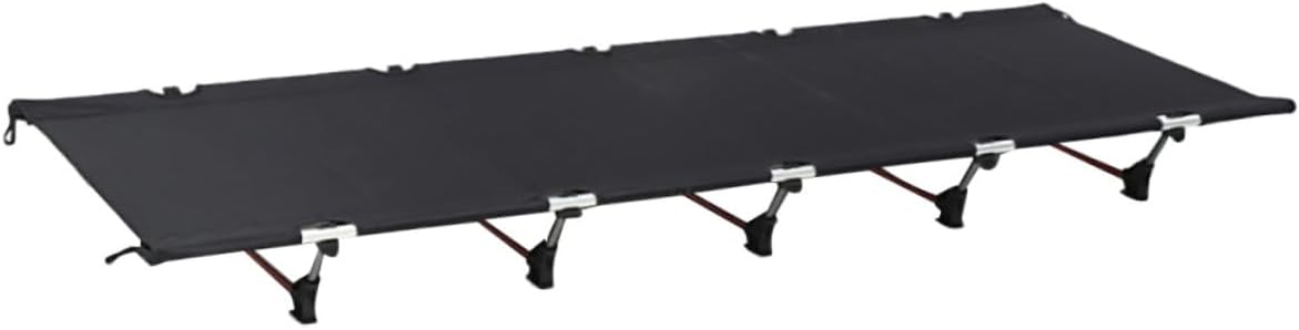 VANZACK Portable Folding Camping Cot with Stable Frame Heavy Duty Design for Outdoor Use Easy to Setup Guest Bed for Adults and Teens for Beach Hiking and Travel