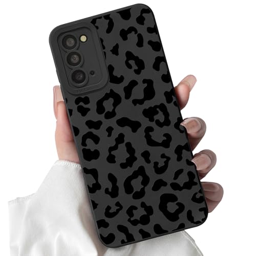 Lovmooful Compatible for Samsung Galaxy Note 20 5G Case Cute Cool Leopard with Black Design for Girls Women Soft TPU Shockproof Protective Girly for Samsung Galaxy Note 20 5G-Leopard Print