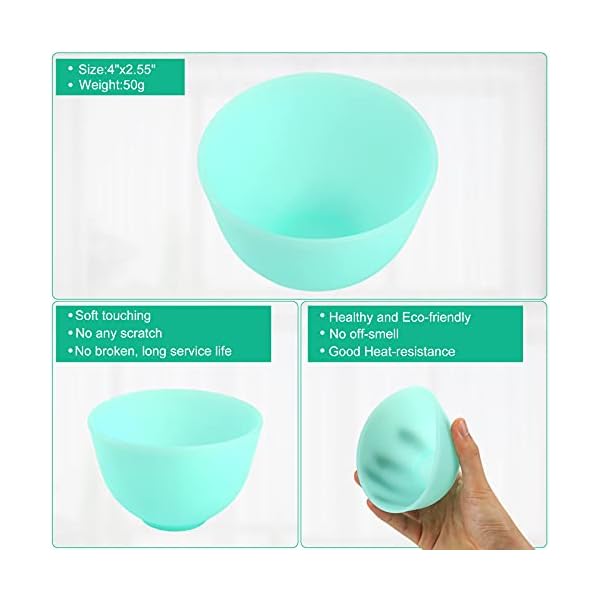 Face-Mask-Mixing-Bowl-Set-ZOEGINVAR-12PCS-Facial-Kit-with-Silicone-Mask-Bowl-Mask-Brush-Face-Spatula-Face-Mask-Kit-Facial-Tools-Face-Mask-Applicator Face Mask Mixing Bowl Set, ZOEGINVAR 12PCS Facial Kit with Silicone Mask Bowl Mask Brush Face Spatula, Face Mask Kit…