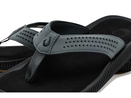 Image of OluKai Hiapo Men's Leather Beach Sandal, Crafted Materials