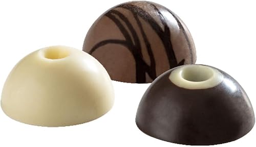 Miniatura 2 de Decora 0050152 - Molde para chocolate (policarbonato, 18 cavidades, 0.984 x 0.492in)