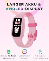 Vigor 3 Kinder Fitness Uhr Smartwatch mit AMOLED Screen, Mädchen 5-12 Jahre – Ansicht 2