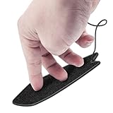 [Rutschfester Riemen] Das Mini-Surfbrett ist mit einem rutschfesten Fingerriemen ausgestattet, mit dem Sie Ihre Fähigkeiten üben und aus dem Fenster surfen und im Wind fahren können, der von Hochgeschwindigkeitsventilatoren erzeugt wird, um Ihre Fähigkeiten zu perfektionieren.