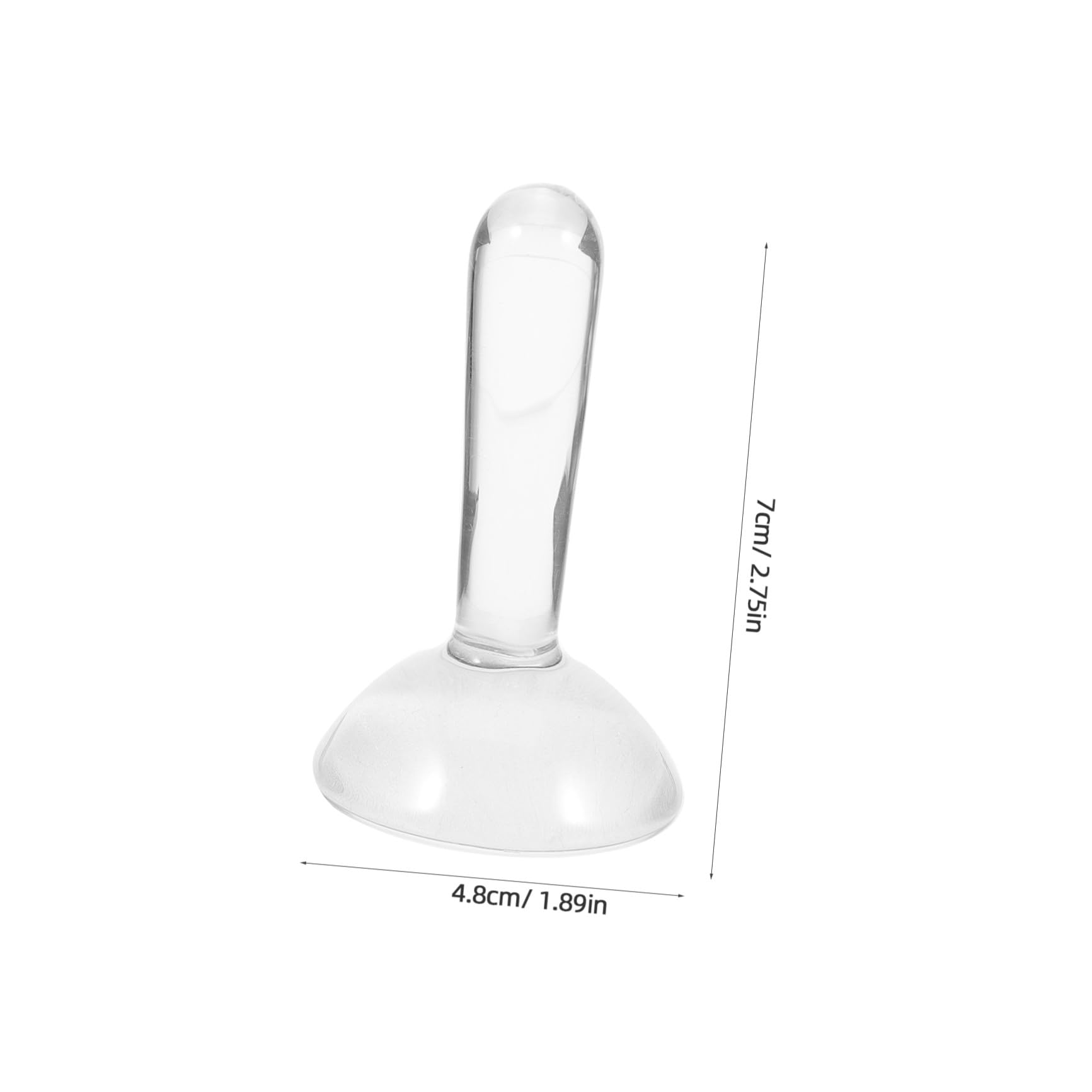 Pilon en Verre Manche Ergonomique Léger, Outil de Broyage Artisanal pour Peinture à l'huile et Pigments Naturels pour Usage Domestique
