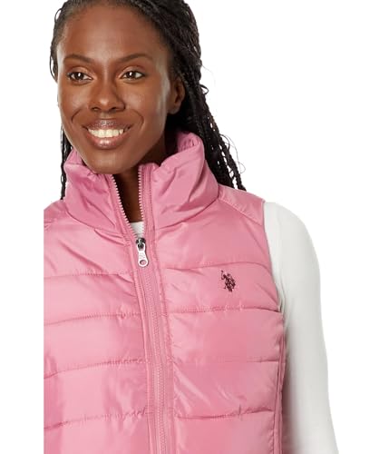 U.S. POLO ASSN. Cozy Faux Fur Lined Puffer Vest with Side Panel3