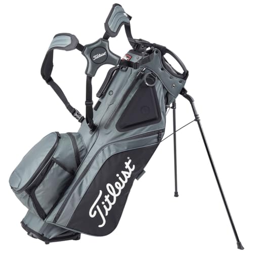 Titleist - Hybrid 5 Golf Bag - Charcoal/Black