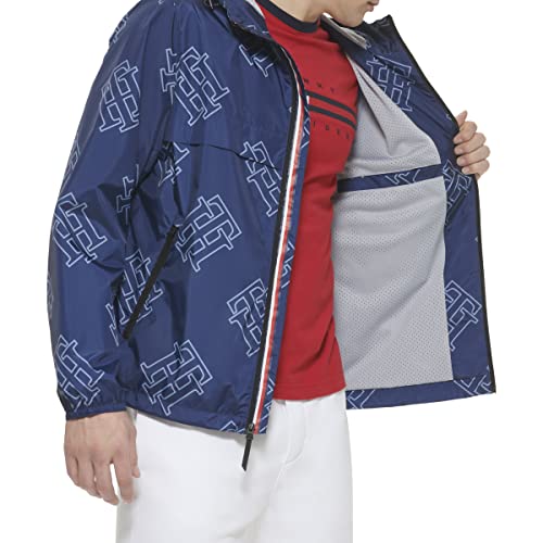 Image of Tommy Hilfiger Men's Simple Hooded Rain Jacket
