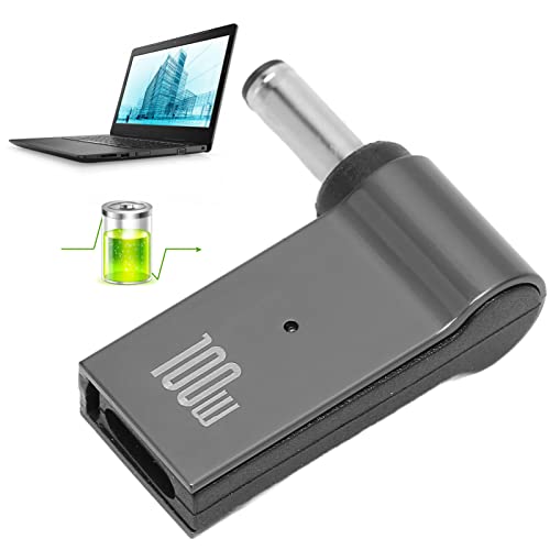 PD Type C Adapter, 4.5x3.0mm Type C Female to Male PD Charging Converter for Office Laptop - Image 3