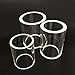 1PC Borosilicate Glass Sight Glass Tube - OD25-120mm, 4/5/7mm Thick, Heat/Corrosion Resistant for Industrial Boilers & Chemical Pipeline Viewing Cups(OD50x100x7mm)