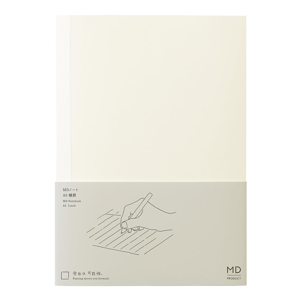 DESIGNPHIL Midori 15385006 MD Notebook, Horizontal Ruled B : Office Products